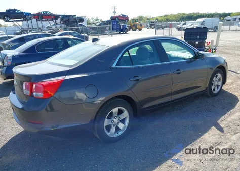 2013 Chevrolet Malibu 1Ls из США, поврежденный, VIN 1G11B5SA4DF215250